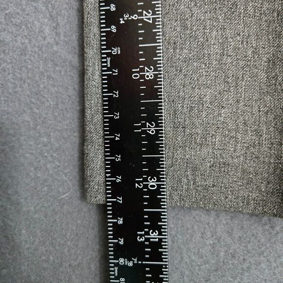 Levi's Action Slacks Men 38X32 (36X30) Gray Straight Leg Dress Pants Trousers - Picture 11 of 14